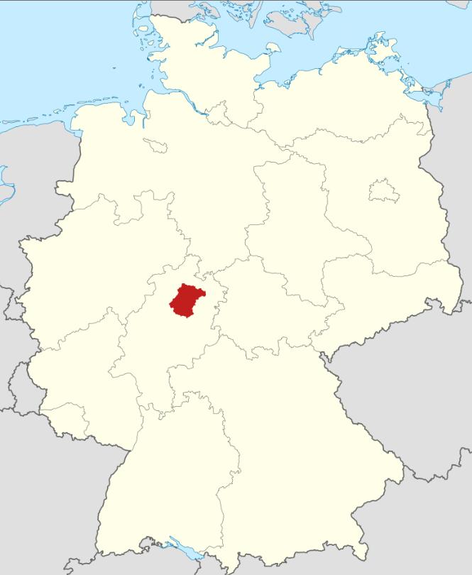 Geographische Lage des Schwalm-Eder-Kreises Quelle: https://de.