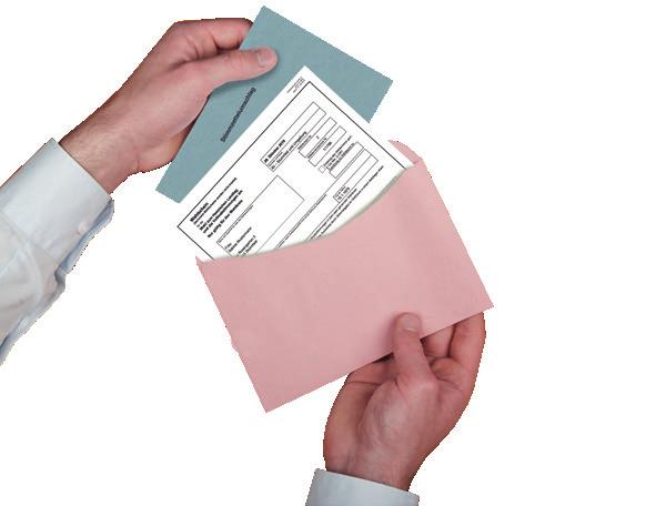 Wahlbroschüre Hessen Einfach wählen Der Umschlag für alle