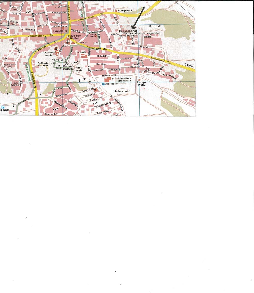 Informationen zur Müllentsorgung in der Gemeinde Westerheim Info Recyclinghof der Gemeinde Westerheim in der Riedstraße 25 Öffnungszeiten: Mittwoch Samstag 17:30 18:30 Uhr 14:00 16:00 Uhr Während