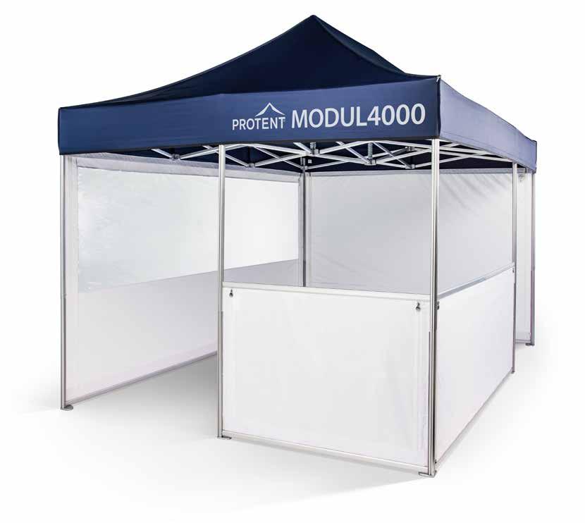 PRO-TENT MODUL 4000 DAS INTELLIGENTE SYSTEM FÜR ALLE, DIE MEHR ERWARTEN.