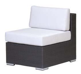 Chill Lounge Chill Lounge Couchtisch B67 x T80 H32 Sitzhöhe 32 7084-A02 345,00 289,00 mit Geflecht Flachfaser Farbe silk java
