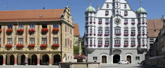 Stadt Memmingen Stadt mit Perspektiven Die Stadt Memmingen bezeichnet sich auch als Tor zum Allgäu, da sie am nördlichen Rand des Allgäus liegt, jener alpinen Region im Süden Bayerns, die für ihre