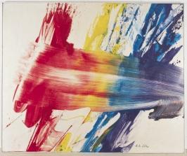 Plien IV, 1995 Mischtechnik auf Leinwand, 145 x 175 cm signiert, datiert und bezeichnet 1954 Ausstellung in der Galerie Creuze in Paris; Gründung der Künstlergruppe»Phases«mit Edouard Jaguer in