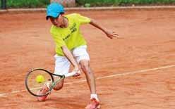 Der 13-Jährige wurde bereits in den Bundeskader berufen und kann sich eine Karriere als Tennisprofi durchaus vorstellen.