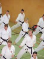 Durch kleinere Pausen zwischen den Trainingseinheiten konnte man sich stärken. Hierfür bot das TSV-Pansdorf Karateteam eine sehr leckere Vielfalt an Speisen und Getränken an.