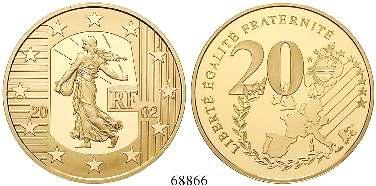 Europäische Währungsunion. Gold. 15,64 g fein.