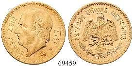 Bolivar, kleiner Kopf. Gold. 3,65 g fein. Friedb.116. f.vz 190,- KREUZFAHRERSTAATEN Zecchino 15.