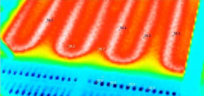 - Das Stallklima im Abferkelbereich: Thermische Luftströme in einem Abferkelstall ohne Abdeckung Luftgeschwindigkeit: 0,5m/s durch einströmende