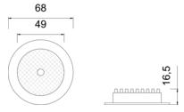 8.6 LED-Einbauleuchten Überschrift LED-Einbauleuchten / 350mA Aufgrund der tiefen Betriebsspannung der 350