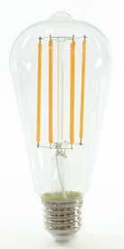 Leuchtmittel LED Filament / E-14 E27 Preise für Leuchtmittel sind