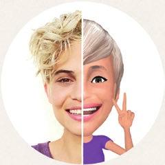 Der Kameramodus AR-Emoji ermöglicht es Ihnen, persönliche 3D-Avatare aus Ihrem Porträt zu