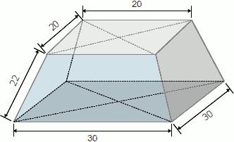 Berechne den Verschnitt in Prozent a) Skizze b) Höhe einer Seitenwand (Abstand der beiden parallelen Kanten) a² = 22² - 5² a² = 484-25 a² =