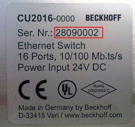 2: EK1100 EtherCAT Koppler, Standard IP20-IO-Gerät mit
