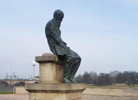 Lass das Dostojewskij-Denkmal sprechen! Nirgends fühlte sich Russlands berühmter Schriftsteller Fjodor Dostojewski näher zu Russland als in Dresden.