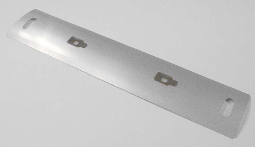 Lamellenband F50 Weiß Silber Grau F60 Lamellenband F60 Farbe nach Farbfächer G60