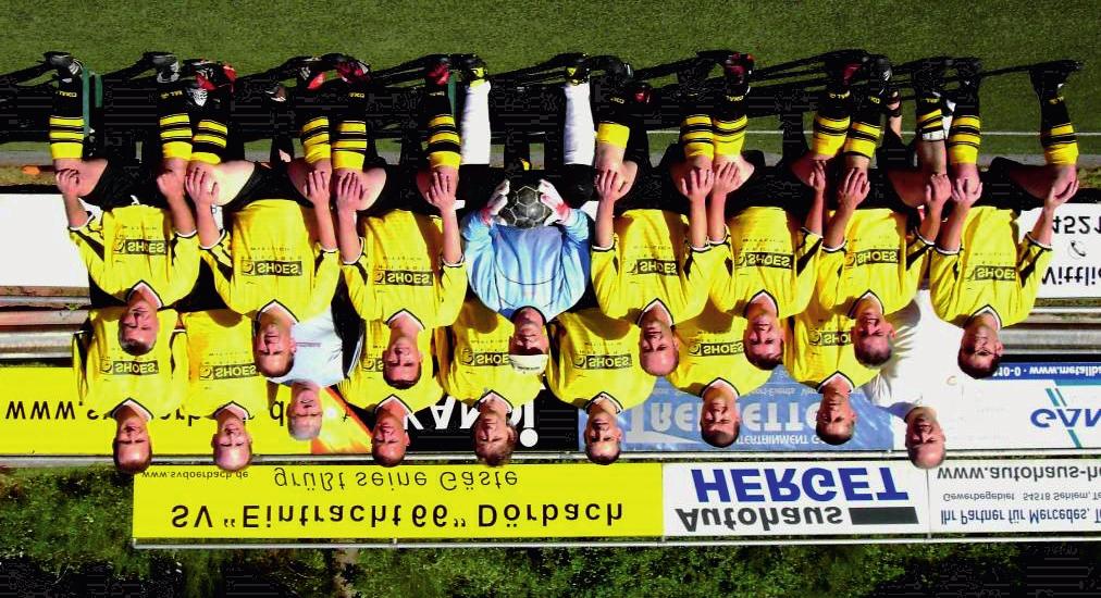 AH Dörbach VG-Pokalsieger 2010,2011, 2014 Hinten v. l.