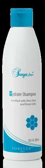 körperpflege für sie & ihn 349 350 351 352 Sonya Hydrate Shampoo 355 ml Fr. 27.60 Das ist die perfekte Pflege für Ihre Haare: Aloe Vera und Gelée royale spenden Feuchtigkeit.
