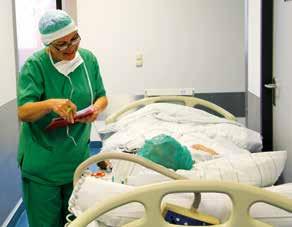Optimal vorbereitet zur OP In Gelnhausen wird insbesondere bei endoprothetischen Operationen der Patient nach Möglichkeit bereits am Vortag stationär aufgenommen.
