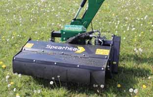(Standard-Universalschlegel) Besonders für Gras und Äste bis 4 cm Durchmesser geeignet.