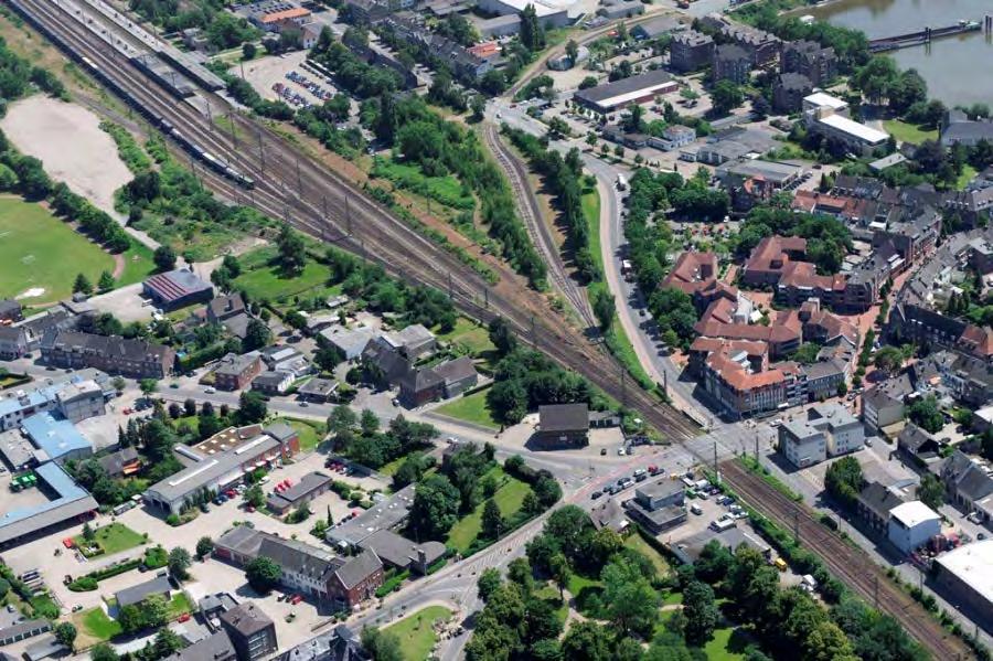 Visualisierung: EÜ Am Löwentor Aktuelle Situation Geplante Situation Als Ersatz für den Bahnübergang Am Löwentor sind