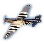 Test Mustang P-51D von