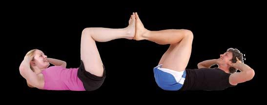 aktiv Hand in Hand-Workout Übung 17 Wichtig: Körperspannung, gerader Rücken, Hohlkreuz vermeiden