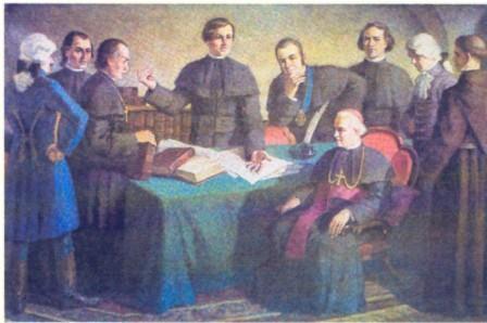 Slovenské učené tovarišstvo Bol to spolok, ktorý združoval prívržencov bernolákovcov na celom Slovensku a šíril slovenský jazyk a literatúru.