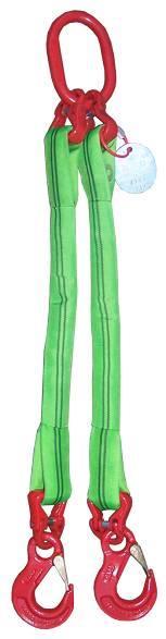Rundschlingen RS Polyester-Rundschlingengehänge mit Ösenhaken WA Farbe WLL in pro 1 m Nutzlänge Mehrmeter (Modell RSG2-2800) 1-Strang RSG1-1000xXXXX violett 1.000 47,50 3,80 RSG1-2000xXXXX grün 2.