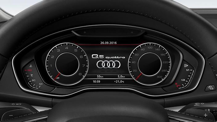 Konfigurierte Ausstattung (4/5) Audi virtual cockpit MMI Navigation plus MMI