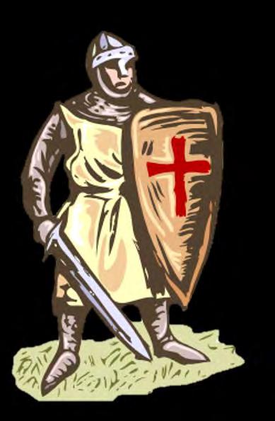 Ritter Vor 700 bis 1000 Iahren god es adelige Krieger, die Ritter genannt wurden. Sie zogen für ihren Landesherren oder den König in den Krieg.
