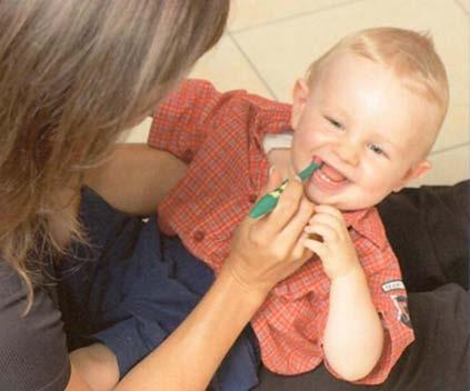 Die Partner Eltern die gesamte Verantwortung für die Zahngesundheit der Kinder liegt bei den Eltern
