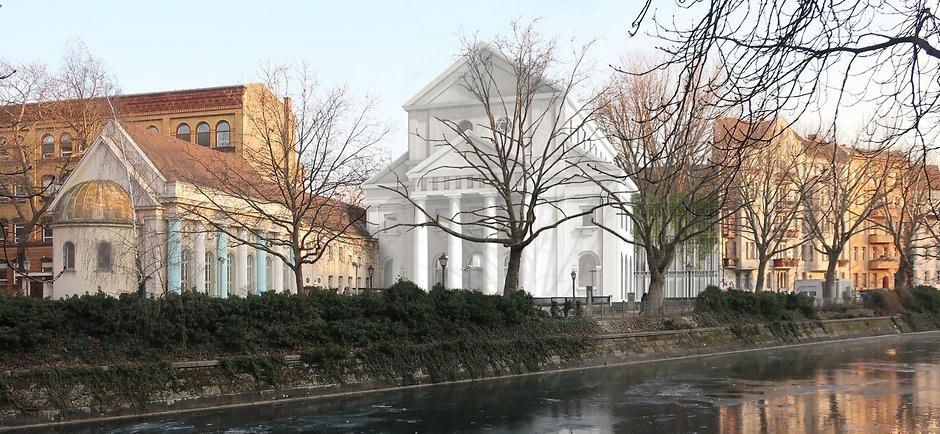Berlin: Synagoge am Fraenkelufer soll wiederaufgebaut werden Die Synagoge am Fraenkelufer soll wiederaufgebaut werden.