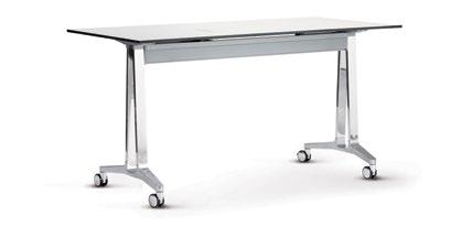 Eck-Einhängeplatte: Ausführung wie Tischplatten, jedoch inklusive 4 Stk. Verketter. Hinweis: Verketter längs bei Tischen erforderlich.