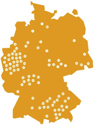 62 -NETZWERK - ein bundesweites Netzwerk Die Kommunen arbeiten in einem deutschen Netzwerk zusammen, entwickeln das Projekt kontinuierlich weiter und sichern somit die Qualität von.