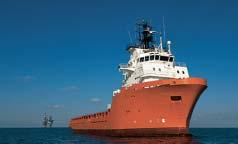 116 NORDCAPITAL Bericht zum Geschäftsjahr 212 Offshore Fonds 2 Der Fonds besteht aus zwei baugleichen Plattformversorgungsschiffen vom Typ UT 755 LN. Das MS E.R. Trondheim wird vor der Westküste Afrikas eingesetzt.