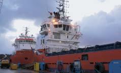 118 NORDCAPITAL Bericht zum Geschäftsjahr 212 Offshore Fonds 3 Der Fonds besteht aus zwei baugleichen Plattformversorgungsschiffen vom Typ UT 755 LN. Das MS E.R. Narvik wird derzeit vor der Westküste Afrikas eingesetzt.
