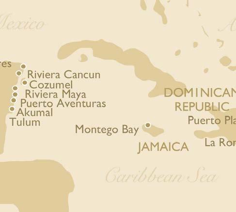 LANDKARTE - ÜBERSICHT Dreams Huatulco Resort & Spa Isla Mujeres Zoëtry Villa Rolandi Isla Mujeres Cancun Ixtapa Sunscape