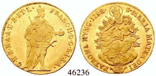 209; Huszar 1920; Jl.125. vz 650,- Dukat 1794, E, Karlsburg. 3,49 g. Gold.