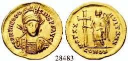 attraktives Exemplar mit schöner Portraitdarstellung. ss-vz 4.200,- 32209 28483 Hadrianus, 117-138 Aureus 119-125, Rom.