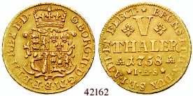 42333 42162 Dukat 1854, München. 3,48 g. Kopf rechts / Von zwei Löwen gehaltenes Wappen. Gold. Friedb.