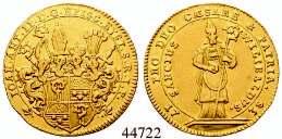 , 1727-1760 5 Taler 1758, Hannover IAS. 6,66 g. Wappen / Wert. Gold. Friedb.616; Welter 2540. ss+ 1.