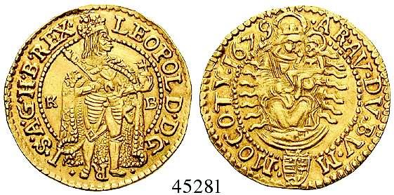 Wappenschild Ungarn/Böhmen. Gold. Friedb.88; Dietiker 430. vz+ 1.