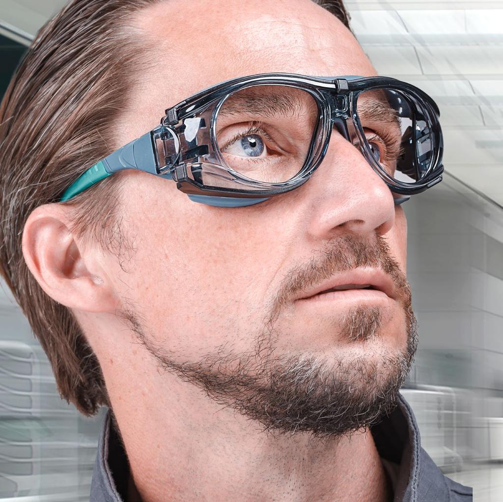 3 PCS Schutzbrille für Brillenträger Überbrille Arbeitsschutzbrille klar Brille 