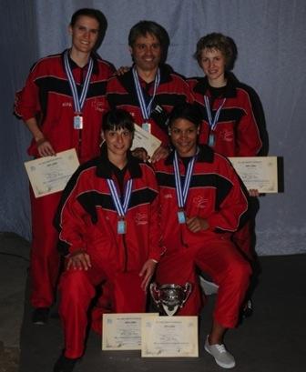 3. Internationale Erfolge Team EM-Bronze 2010 für Bettina