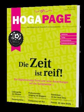HOGAPAGE-Magazin zu einem beliebten Fachmedium für den gesamten deutschsprachigen Raum entwickelt.