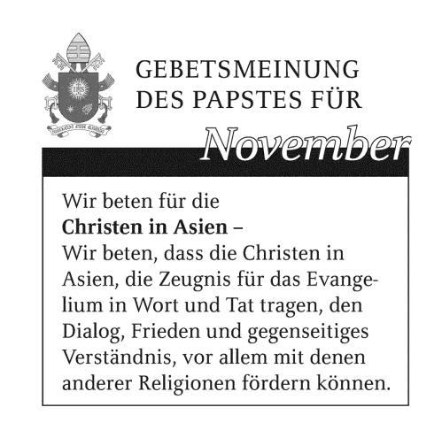 Gottesdienstordnung vom 29.10.2017 bis 26.11.2017 Sonntag, 29.10. Helfendorf 09.00 30.