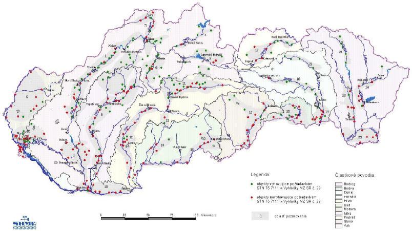 mapa 10 Kvalita podzemných vôd na Slovensku v roku 2002 Beckov Zdroj: Čiastkový monitorovací systém VODA 200, Slovenský hydrometeorologický ústav mapa 11 Kontaminácia pôdy a obsah