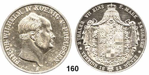 Marienburg 4160. Witt. 2818.... Vorzüglich - prägefrisch 40,- 157 Silbermedaille 1840 (K. Fischer/C. Pfeuffer bei Loos) auf die Huldigung in Berlin. Kopf rechts.