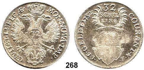 2420) in Silberschale (800 fein) mit barockem Zierrand; auf deren Rückseite vertieft in zwei Zeilen: BUCHWALD / 38926 F 800, daneben Halbmond