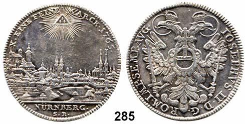 30 Deutsche Münzen und Medaillen Nürnberg, Stadt Leopold I. 1657 1705 Diese Position finden Sie in unserer 150. Auktion unter Losnummer 5020.